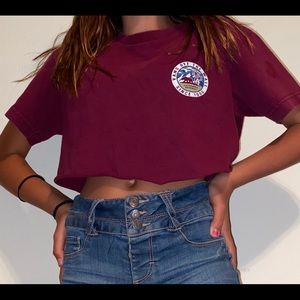 Vans crop top